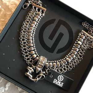 DLNLX By DYLAN LEX Statement Choker Necklace